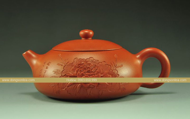 Purple Clay Teapot 819